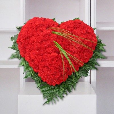 Comprar Corazón de claveles Barcelona