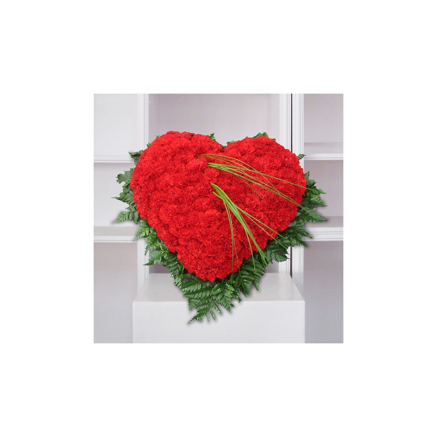 Comprar Corazón de claveles Barcelona