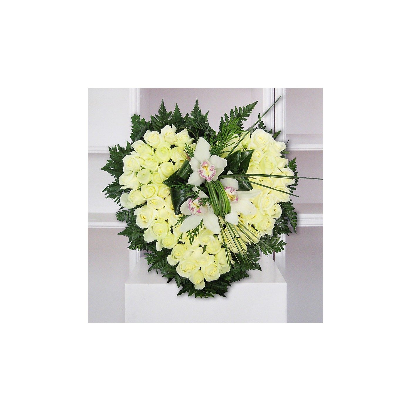 Comprar Corazón de rosas Barcelona