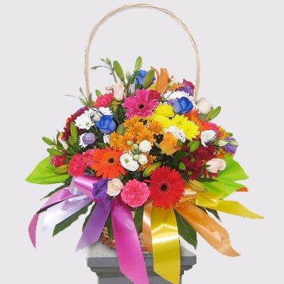 Comprar Cistella primaveral espectacular Barcelona