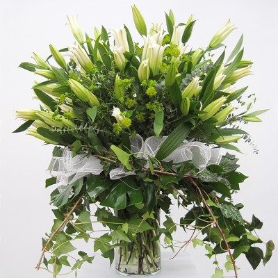 Comprar Hermoso jarrón de lilium oriental Barcelona