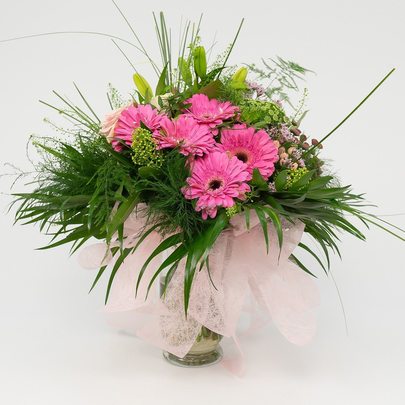 Comprar Jarrón flor según temporada a grupos Barcelona