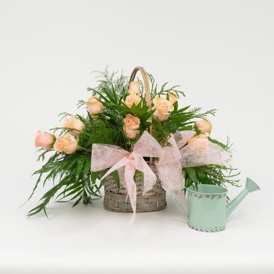 Comprar Cesta de rosas Barcelona
