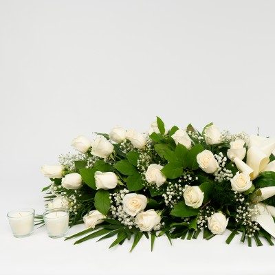 Comprar Ramo de rosas blancas Barcelona