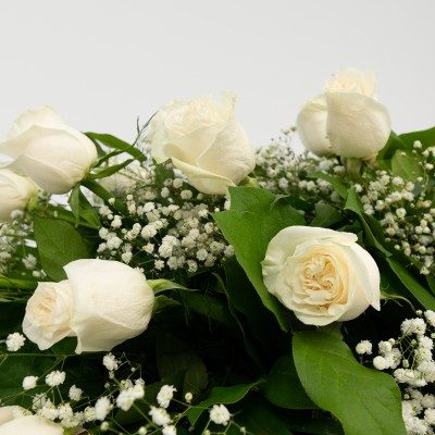 Comprar Ramo de rosas blancas Barcelona