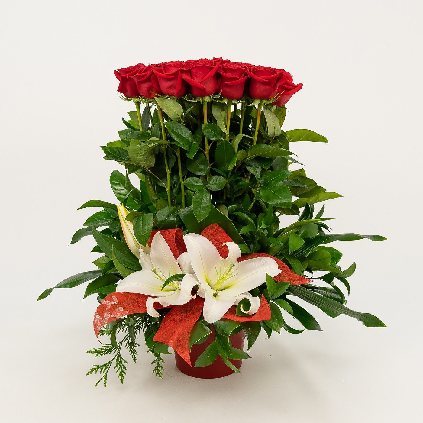 Comprar Vertical de 20 rosas Barcelona