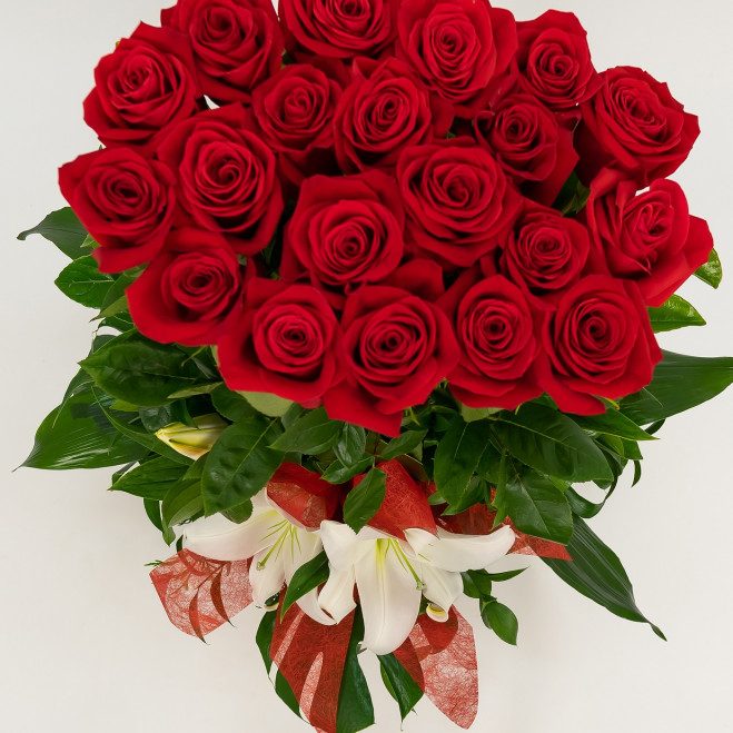 Comprar Vertical de 20 rosas Barcelona Comprar Vertical de 20 rosas Barcelona