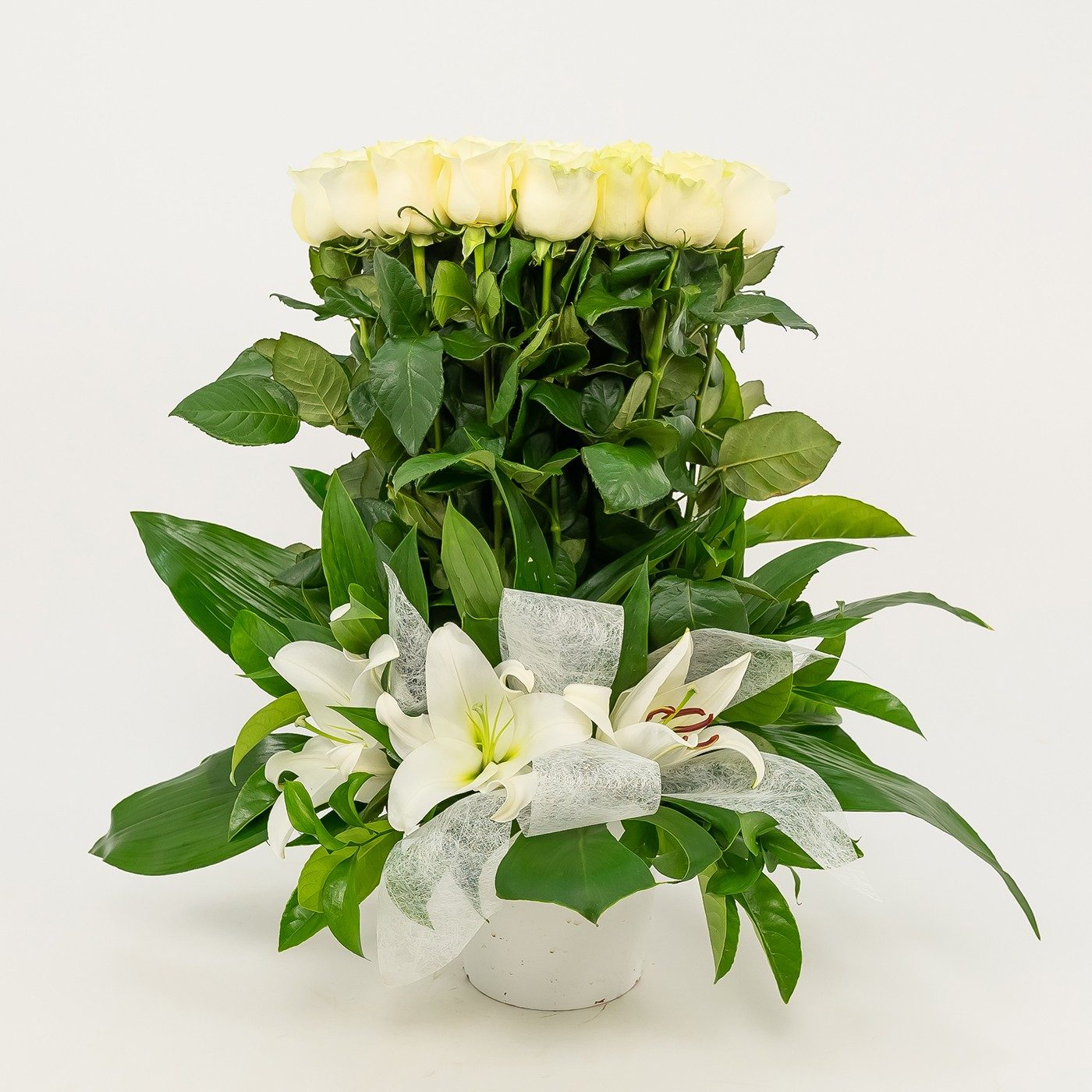 Comprar Vertical de 20 rosas Barcelona