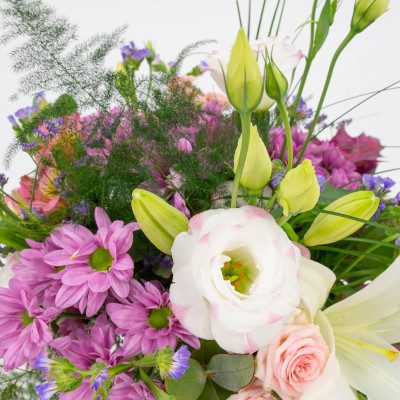 Comprar Minijarrón silvestre tonos rosas Barcelona