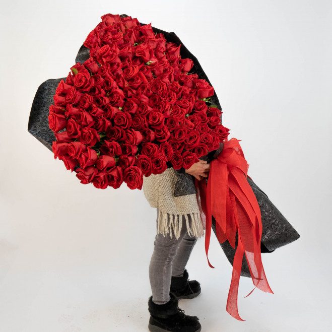 Comprar Ramo Corazón XXXL con 150 rosas rojas Barcelona Comprar Ramo Corazón XXXL con 150 rosas rojas Barcelona