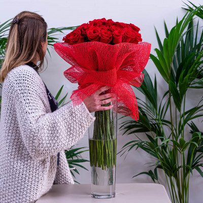Comprar Bouquet de 51 rosas Barcelona