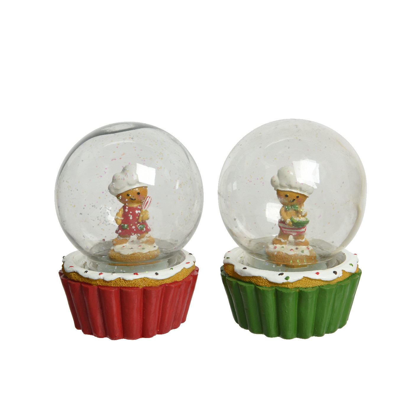 Comprar Bola de nieve con muñeco-galleta Barcelona