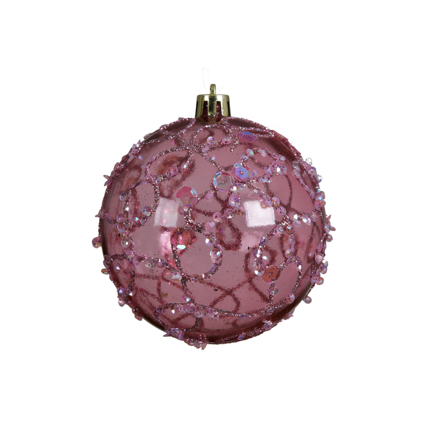 Comprar Bola decorativa transparente con brilli brilli Barcelona