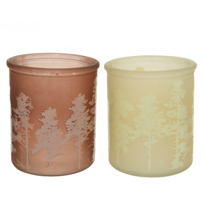 Comprar Portavelas cristal decorado Barcelona