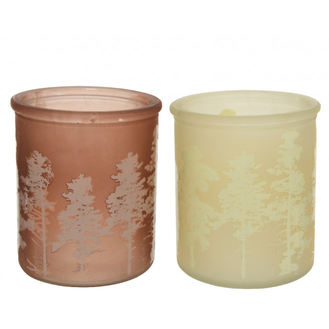Comprar Portavelas cristal decorado Barcelona