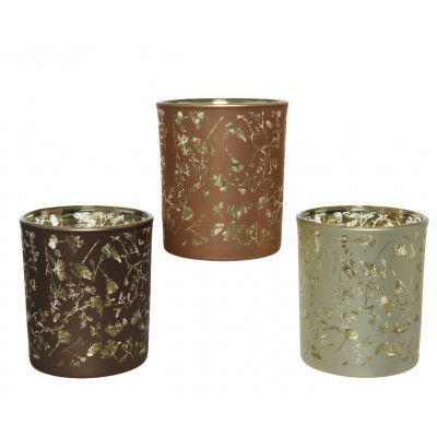 Comprar Portavelas cristal decorado Barcelona