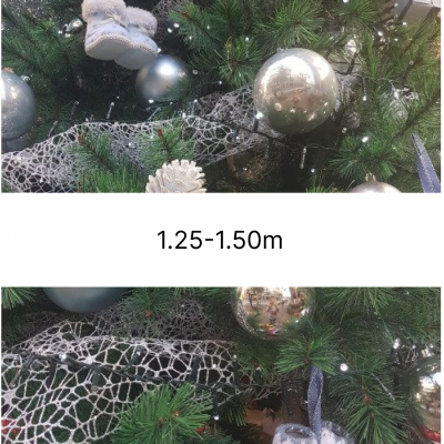 Comprar Arbol decorado plata natural sin raíz Barcelona