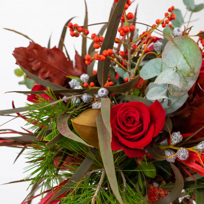 Comprar Ramo de flores navideño Barcelona