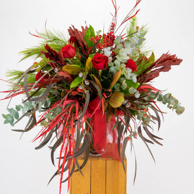 Comprar Jarrón de flores navideño Barcelona