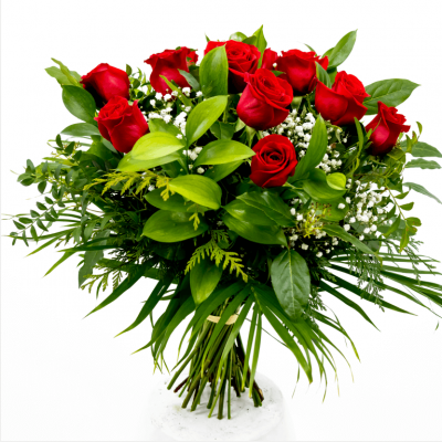 Comprar Ram de 12 roses vermelles Barcelona