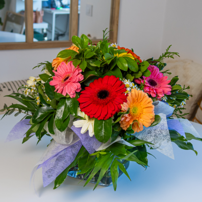 Comprar Jarrón de gerberas Barcelona