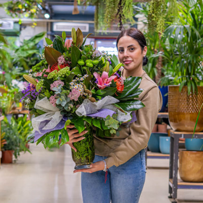 Comprar Gerro flor variada soft Barcelona