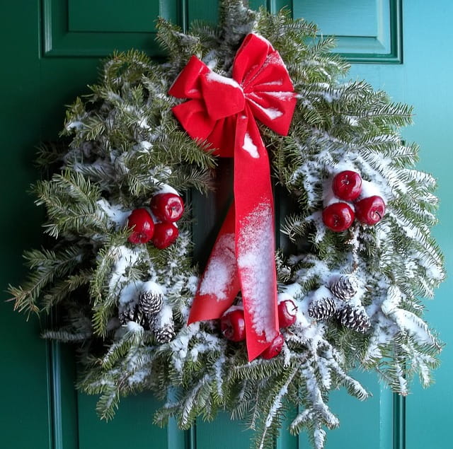 mejores coronas navideñas para la puerta