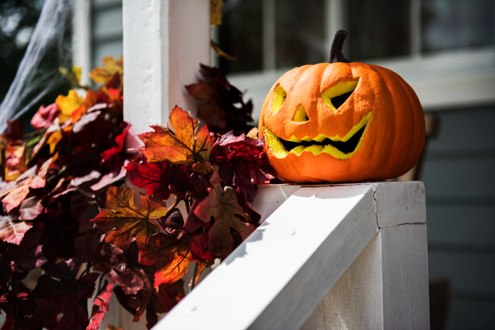 calabaza tallada para halloween