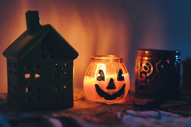 decora con flores en halloween decoracion para halloween