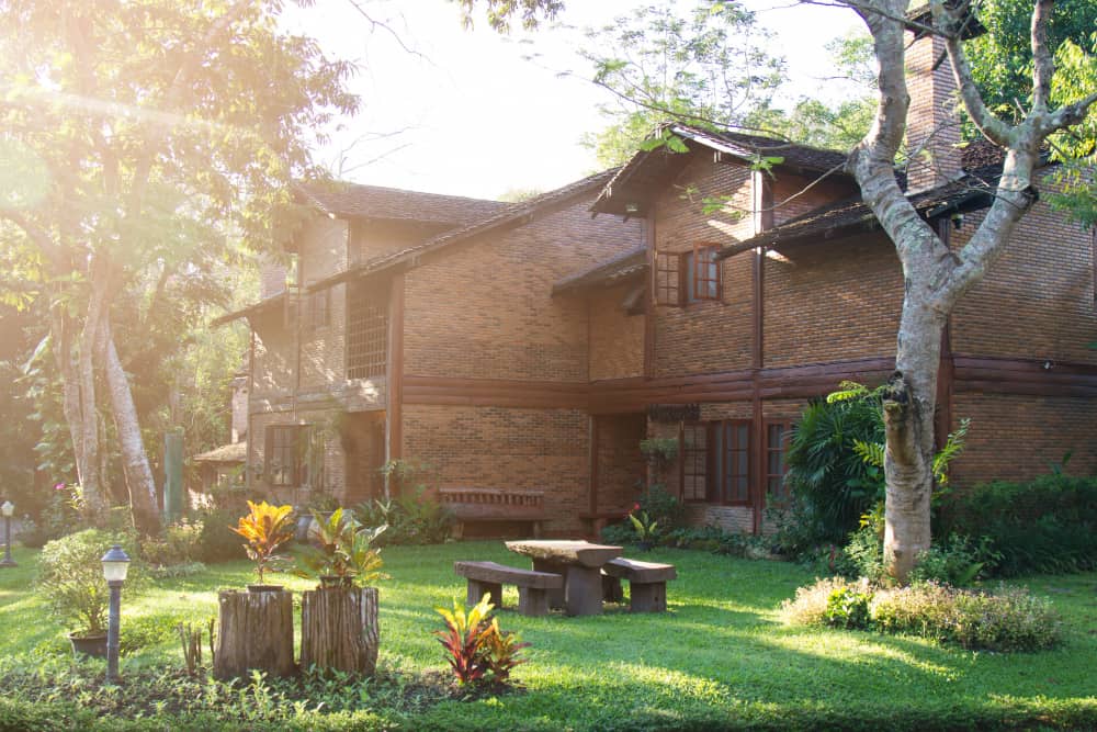 casa con jardin
