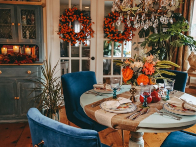 Com decorar la taula de Cap d'Any amb flors?